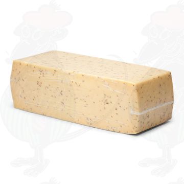 Jung gereifter Kreuzkümmelkäse für Hotels | 3,8 Kilo
