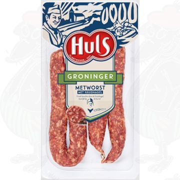 Huls Groninger Metworst mit Nelken - 2 x 110 Gramm