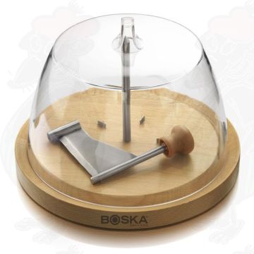 Käsehobel aus Buchenholz mit Glocke (Luxusverpackung)