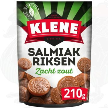 Klene Drop Salmiakriksen 210g