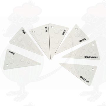 Servierplatten Käse sortiert Porzellan - Salt and Pepper