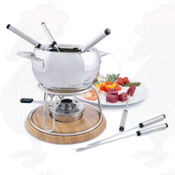 Swissmar Geneva Edelstahl Fondue Set