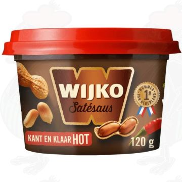 Wijko Satésaus Hot Kant en Klaar 120 g