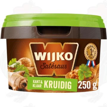 Wijko Satésaus Kruidig Kant en Klaar 250 g